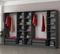 Dulap Trendy Kale 5097 Anthracit 315x210x52cm GTR004494 imaginea #2 — magazin online Desire.md