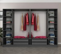 Dulap Trendy Kale 5108 Anthracit/Dore 270x210x52cm GTR004499 imaginea #2 — magazin online Desire.md