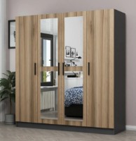 Dulap Trendy Kale 5115 Anthracit/Dore 180x210x52cm GTR004500 imaginea #5 — magazin online Desire.md