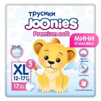 Scutece Joonies Premium Soft XL/12-17kg/17pcs (953416)