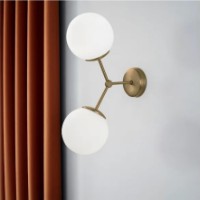 Бра Trendy Damar 6341 Bronze/White 44x28x15cm GTR002314 фото №2 — интернет-магазин Desire.md