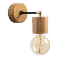 Бра Trendy Datca N-934 Oak/Black 7x20x7cm GTR002255