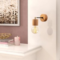 Бра Trendy Datca N-934 Oak/Black 7x20x7cm GTR002255 фото №2 — интернет-магазин Desire.md