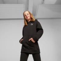 Hanorac pentru copii Puma Classics Sweater Weather Hoodie Fleece Puma Black, s.128 imaginea #3 — magazin online Desire.md