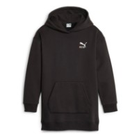 Hanorac pentru copii Puma Classics Sweater Weather Hoodie Fleece Puma Black, s.164