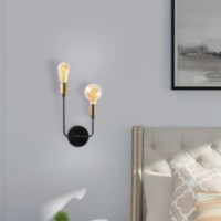 Бра Trendy Dolma 3081 Black/Bronze 21x36x16cm GTR002348 фото №3 — интернет-магазин Desire.md