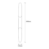 Бра Trendy Efsun 581-A Black 12x100x10cm GTR002341 фото №3 — интернет-магазин Desire.md