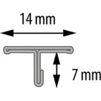 Профиль для керамической плитки Cezar 1200500 фото №2 — интернет-магазин Desire.md