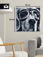 Мозайка-рамка Mozabrick Frame 52x52cm S White фото №2 — интернет-магазин Desire.md