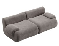 Canapea fara rama Synonym Myra Solo Grey S010D