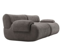 Canapea fara rama Synonym Myra Solo Grey S010D imaginea #3 — magazin online Desire.md