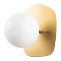 Candelabru de perete Trendy Ei bine 11670 Gold//White 20x25x25cm GTR002202
