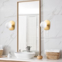 Candelabru de perete Trendy Ei bine 11670 Gold//White 20x25x25cm GTR002202 imaginea #3 — magazin online Desire.md