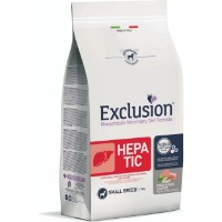 Hrană uscată pentru câini Exclusion Diet Hepatic Pork&Rice And Pea Small Breed 2kg