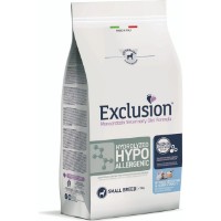 Hrană uscată pentru câini Exclusion Diet Hydrolized Hypo Fish&Corn Starch Small Breed 2kg 