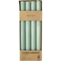 Свеча Home Lights Living Green 24.5cm (131H22245S-4-GR) 4pcs