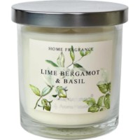 Свеча Home Lights Natura 8x9cm Lime Bergamot & Basil (2488G8090-LB)