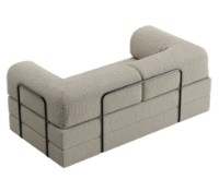 Canapea fara rama Synonym Sofa Bed Beige S062 imaginea #2 — magazin online Desire.md