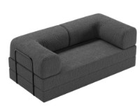 Canapea fara rama Synonym Sofa Bed Grey S062