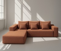 Canapea de colț fara carcasa Synonym Sofa Camely Terracotta S030