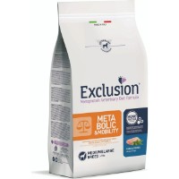 Hrană uscată pentru câini Exclusion Metabolic&Mobility Pork&Fibres Medium/Large Breed 2kg 