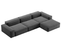 Canapea de colț fara carcasa Synonym Sofa Cleo Grey S044