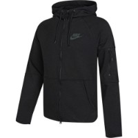Hanorac pentru bărbați Nike M Nsw Te Fz Flc Triple Black, s.M imaginea #1 — magazin online Desire.md
