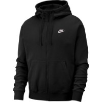 Hanorac pentru bărbați Nike M Sportswear Club Fleece Black/White, s.M