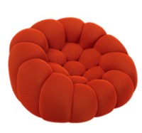 Fotoliu fara rama Synonym Puffa Orange S021