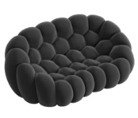 Canapea fara rama Synonym Puffa Grey S022