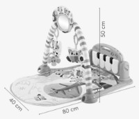 Covor joc pentru copii Kikka Boo Piano Pink Forest (31201010238) imaginea #7 — magazin online Desire.md