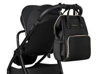 Geanta pentru mama Kikka Boo Siena 2025 Black Gold (31108020110) imaginea #5 — magazin online Desire.md