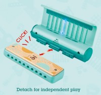 Muzicuță Hape Learn With Lights Harmonica (6943478033085) imaginea #5 — magazin online Desire.md