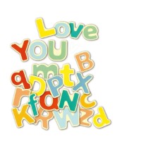 Materialul de numărare Hape Magnetic Alphabet (6943478047051) imaginea #2 — magazin online Desire.md