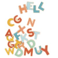 Alfabet Hape Magnetic Letters (6943478039384) imaginea #2 — magazin online Desire.md