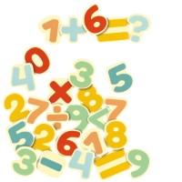 Materialul de numărare Hape Magnetic Numbers (6943478047068) imaginea #2 — magazin online Desire.md