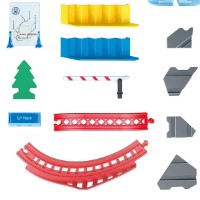 Complexul feroviar Hape Mega City Railway Set (6943478032804) imaginea #10 — magazin online Desire.md