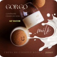 Lumânare Gorgo Milk CCS152644 imaginea #2 — magazin online Desire.md