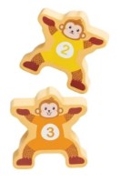 Trenulet Hape Monkey Number Train (6943478040298) imaginea #4 — magazin online Desire.md