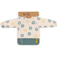 Слюнявчик с рукавами Petite&Mars Ben Green Kiwi (413743) фото №2 — интернет-магазин Desire.md