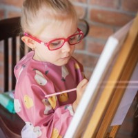 Слюнявчик с рукавами Petite&Mars Ben Pink Pears (413746) фото №6 — интернет-магазин Desire.md