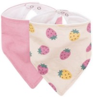 Bavețică Petite&Mars Luke Beige Strawberries/Dusty Rose 3+m 2pcs (412820)