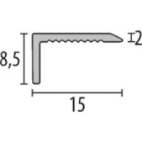 Profil pentru podea Parkett-Freund PF 238 N/SK Bronze 270 imaginea #2 — magazin online Desire.md