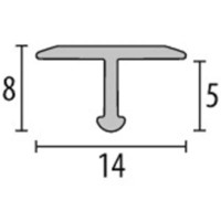 Наполный профиль Parkett-Freund PF 290 F8g Stainless Steel 250  18902512 фото №2 — интернет-магазин Desire.md