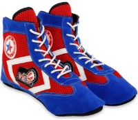 Ghete lupte Velo s.37 Blue/Red (OB-5800)