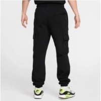 Pantaloni spotivi pentru bărbați Nike M Club Bb Cargo Black/White, s.XL imaginea #2 — magazin online Desire.md