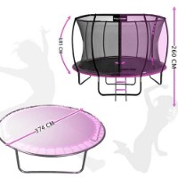 Trambulina Thunder Ultra 374cm 10001852 imaginea #2 — magazin online Desire.md