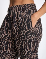 Pantaloni spotivi de dame Nike Sportswear Phoenix Fleece All-Over-Print Black/Ironstone, s.XS imaginea #3 — magazin online Desire.md