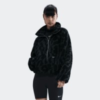 Hanorac damă Nike W Nsw Street Sherpa Black/Sail, s.S