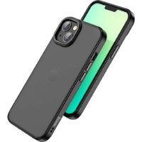 Husa de protecție Hoco Golden Shield Frosted Protective Case for iPhone 14 Plus Black